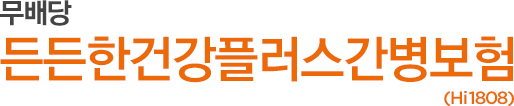 든든한건강플러스간병보험(Hi1808)1종